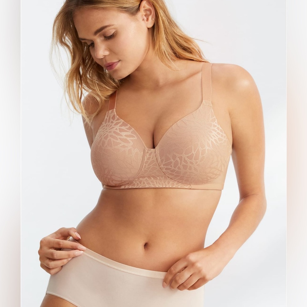 Beauty Back Longline Wire-Free T-Shirt Bra